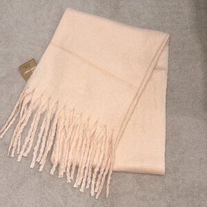Just Cozy fringed scarf
